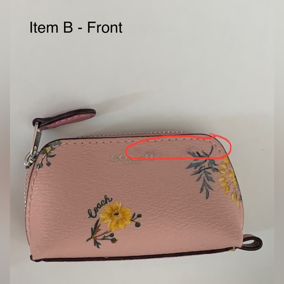 Coach Lipstick 💄 Holder (Pink with Floral Print) - Picture 13 of 15